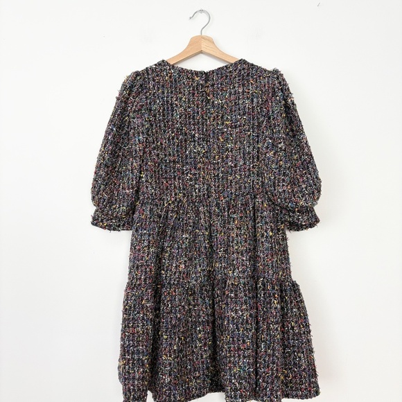 Sister Jane Walt tweed babydoll dress - Picture 4 of 8
